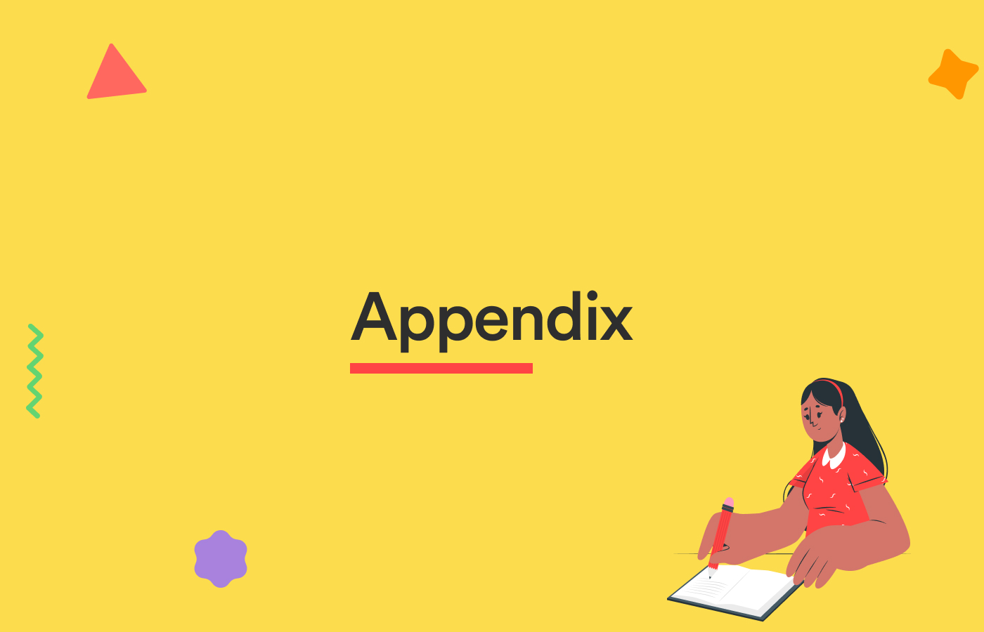 appendix